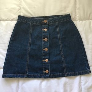 Forever 21 denim skirt